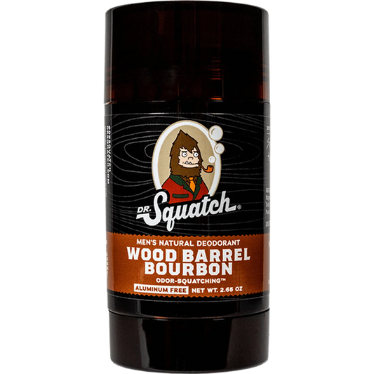 Wood Barrel Bourbon Deodorant - Dr. Squatch