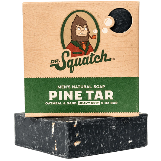 Pine Tar-Bar Soap- Dr Squatch