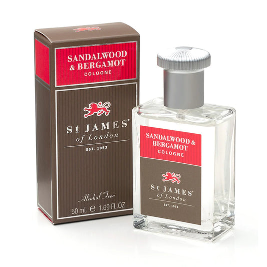 Sandalwood & Bergamot Cologne 50ml- St. James
