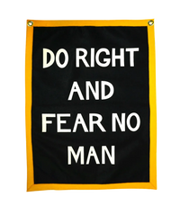 Do Right and Fear No Man - Oxford Pennant