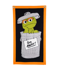 Oscar the Grouch Camp Flag - Oxford Pennant