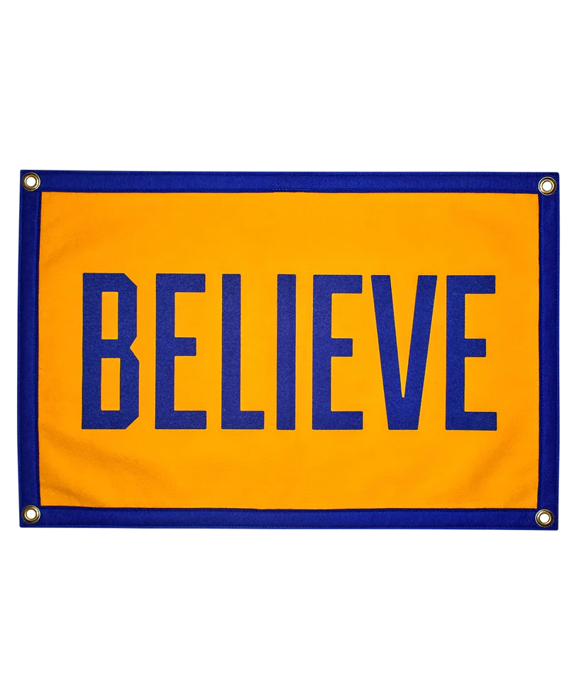 Believe Camp Flag - Oxford Pennant