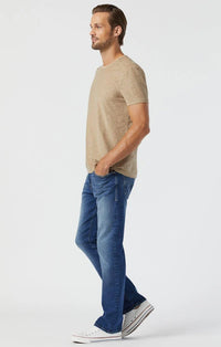 Zach Straight Leg - Mid Brushed Organic Move