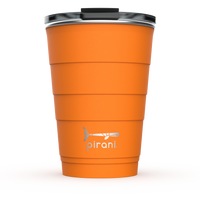 Insulated Stackable Tumbler 16 oz - Solar Orange