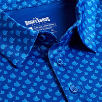 Birdie Finger Polo - Blue Jay