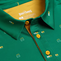 Dumpster Fire Green Polo-Bogey Bros