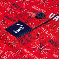 'Merica Polo - Red
