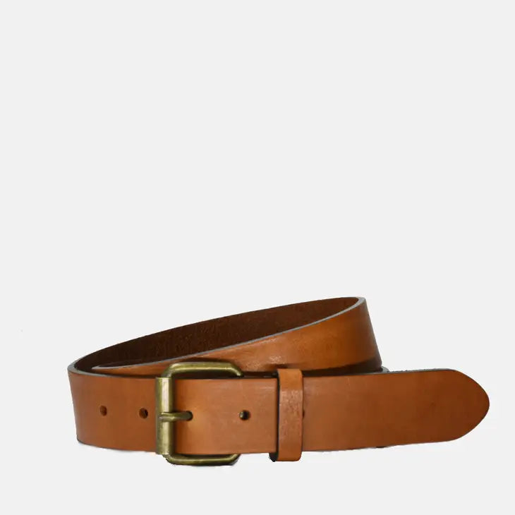 Leather Belt Tan - Curated Basics