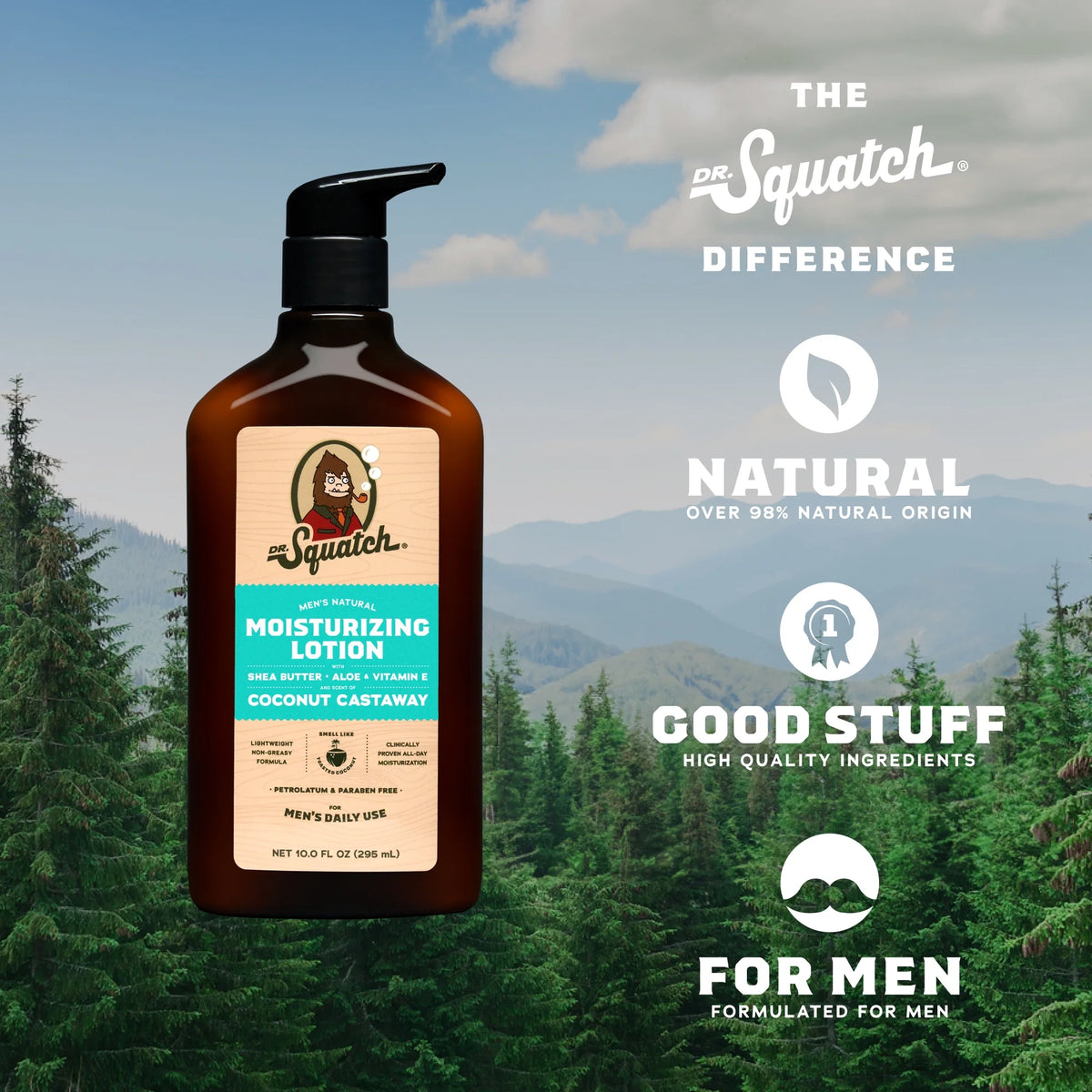 Coconut Castaway Lotion - Dr. Squatch
