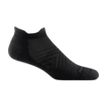 Men's Run No Show Running Socks - Black