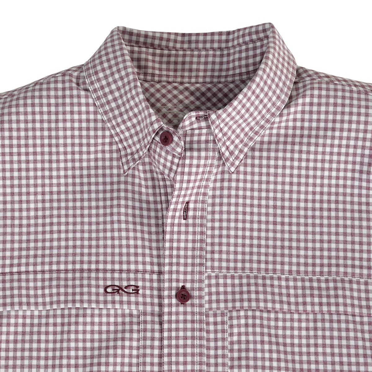 TekCheck Shirt- Maroon