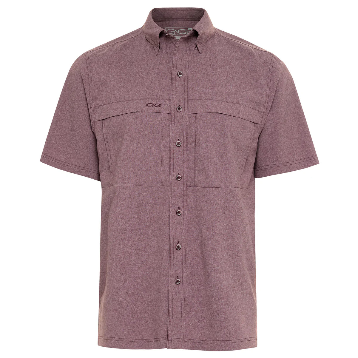 MicroTek Shirt SS- Maroon- GameGaurd