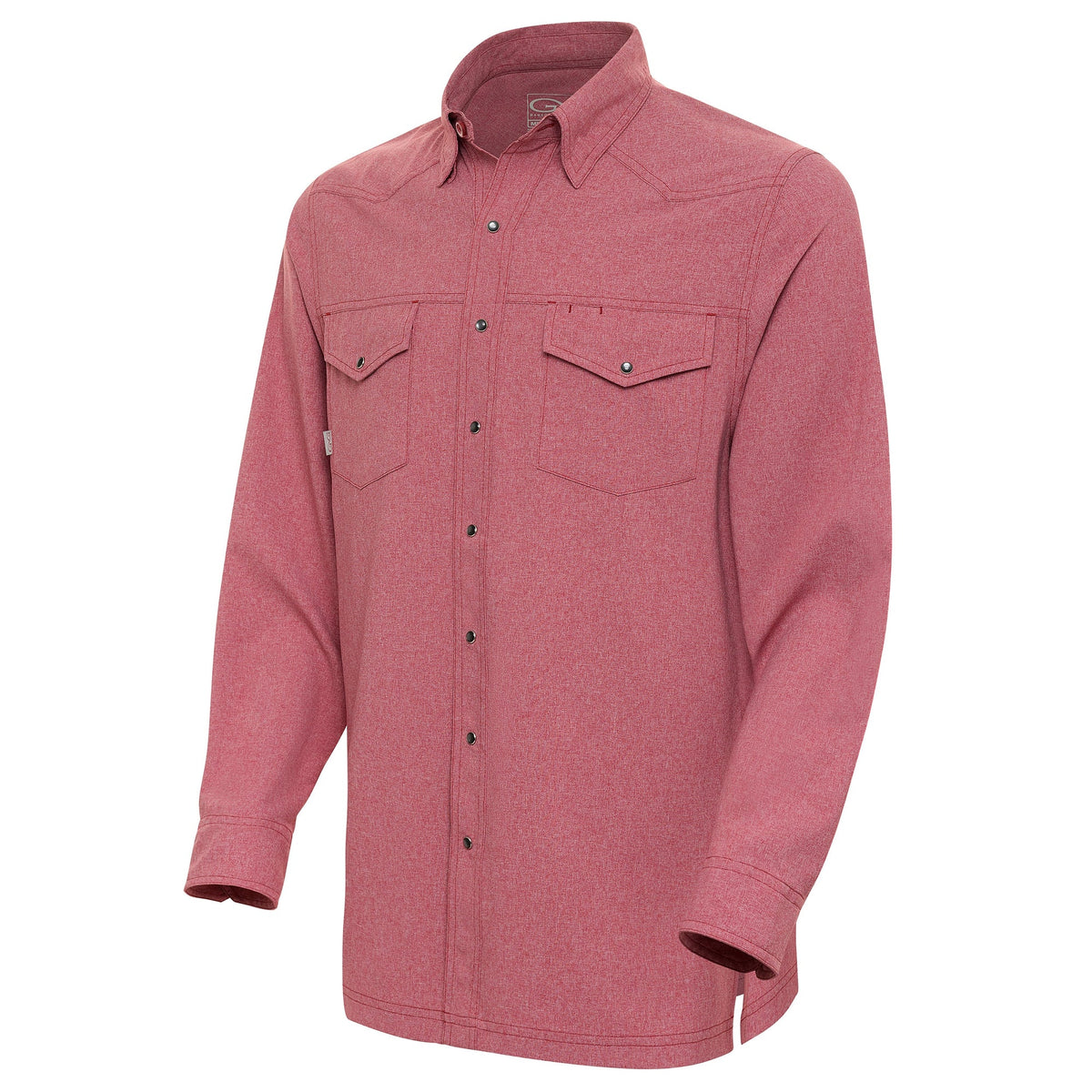 Crimson Pearl Snap Long Sleeve- GameGaurd