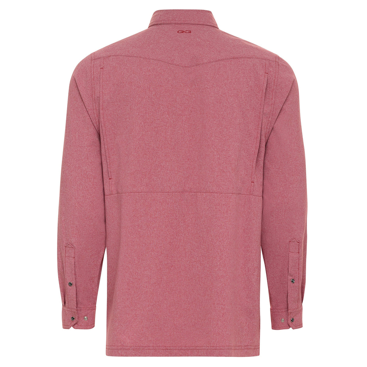 Crimson Pearl Snap Long Sleeve- GameGaurd