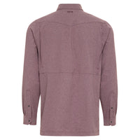 Maroon Pearl Snap Long Sleeve- GameGaurd