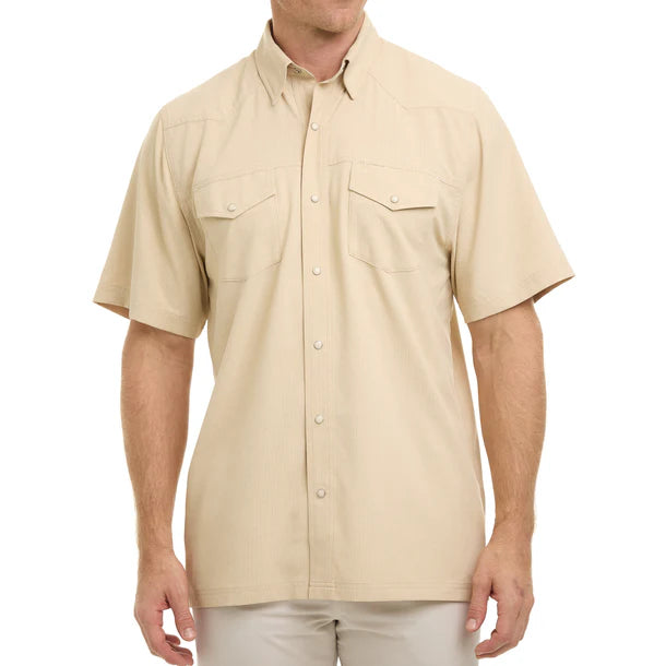 Khaki Drover Shirt S/S