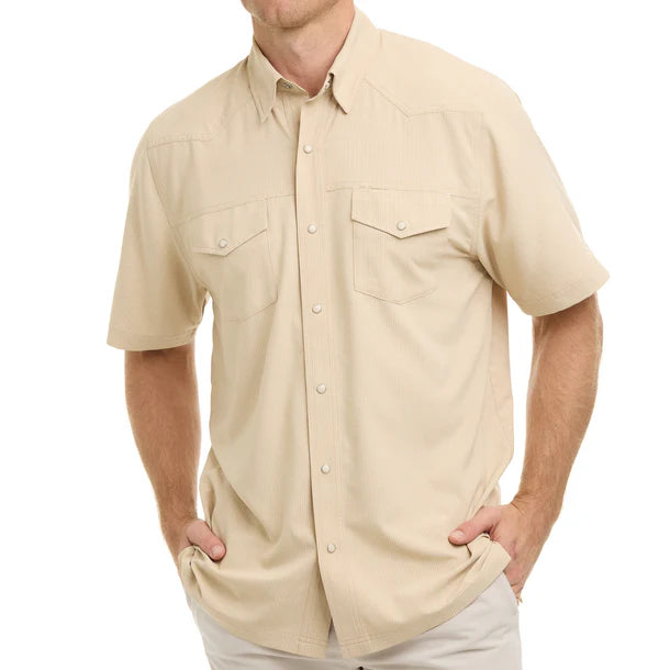 Khaki Drover Shirt S/S