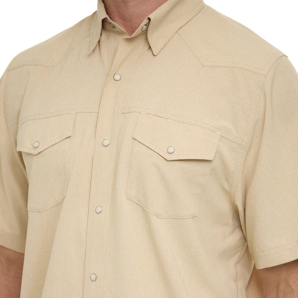 Khaki Drover Shirt S/S