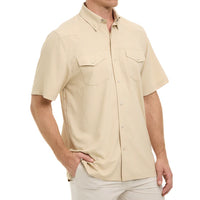 Khaki Drover Shirt S/S