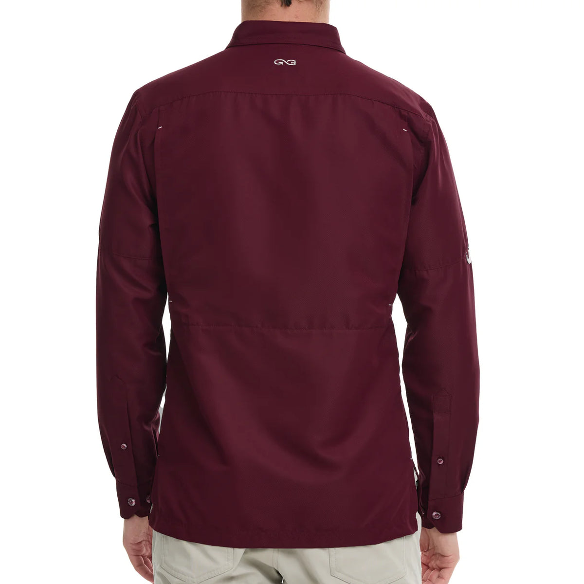 Maroon MicroFiber Long Sleeve- GameGaurd