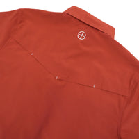 San Jac SS Perf. Shirt - Rust