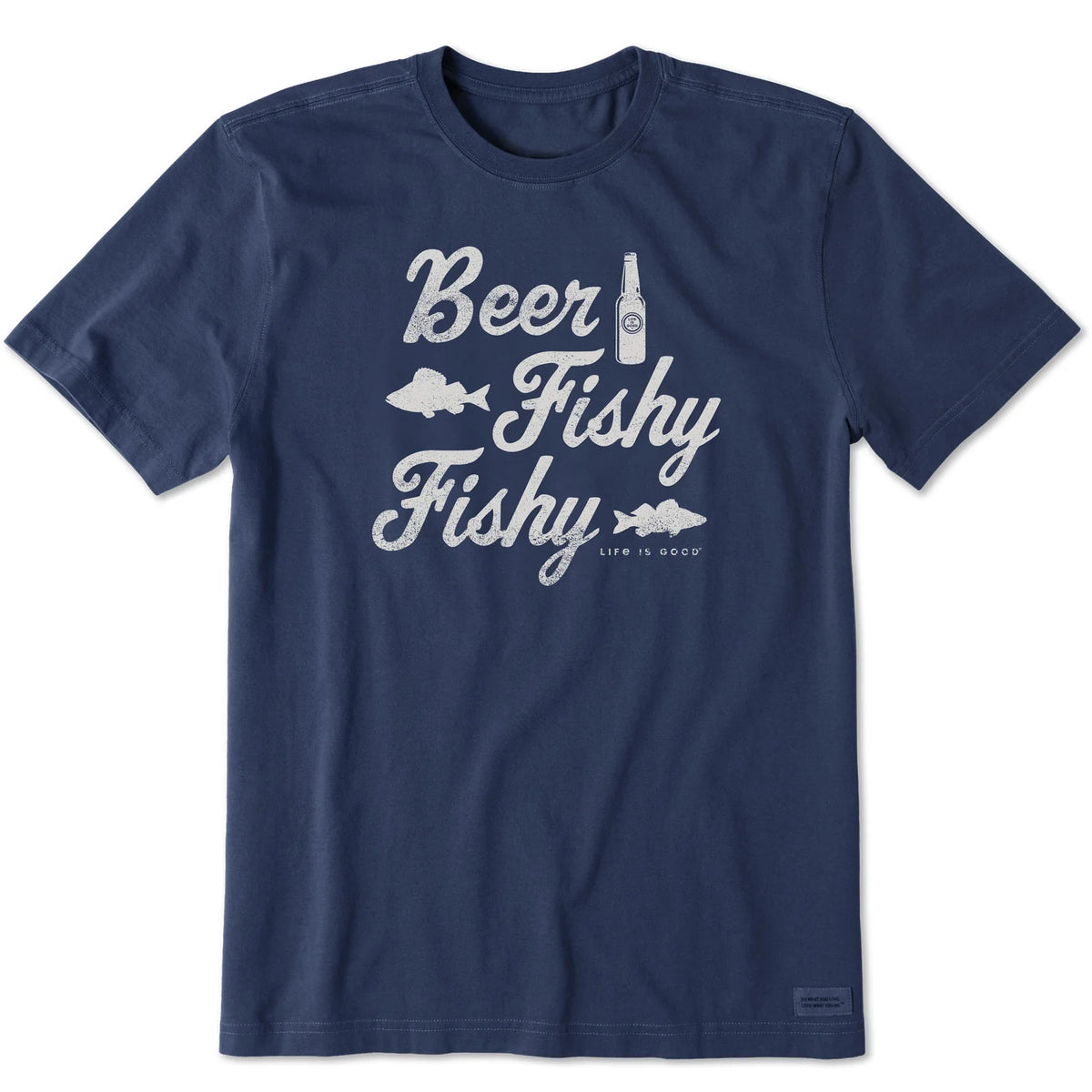 Men's Beer Fishy Fishy SS Crusher Tee