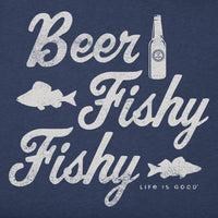 Men's Beer Fishy Fishy SS Crusher Tee