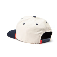 Branded Snapback - Cream/Navy - Seager