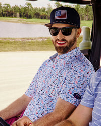 MVP Polo - White BBQ Combo