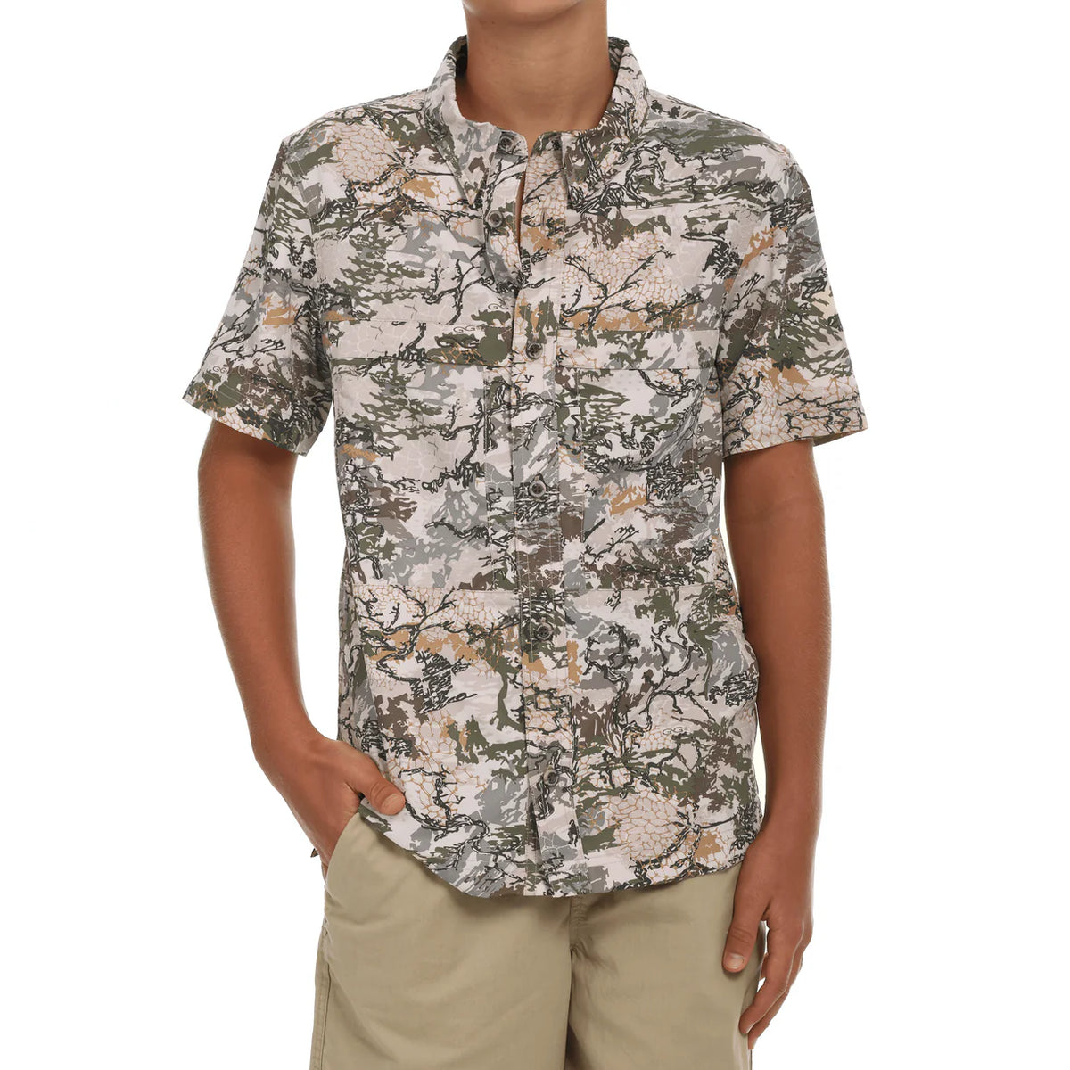Digital Youth Camo Shirt S/S