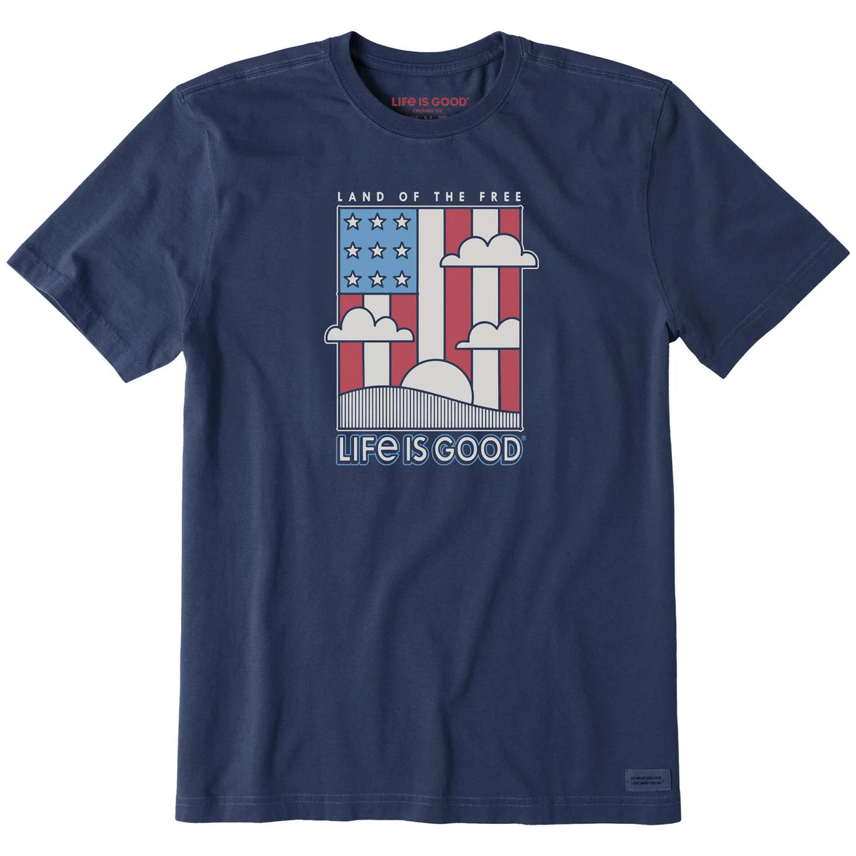 Kids Land the Free Flag SS Tee