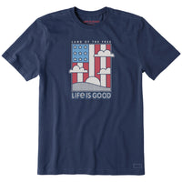 Kids Land the Free Flag SS Tee