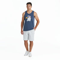 Mens Patriotic Eagle Crusher Tank