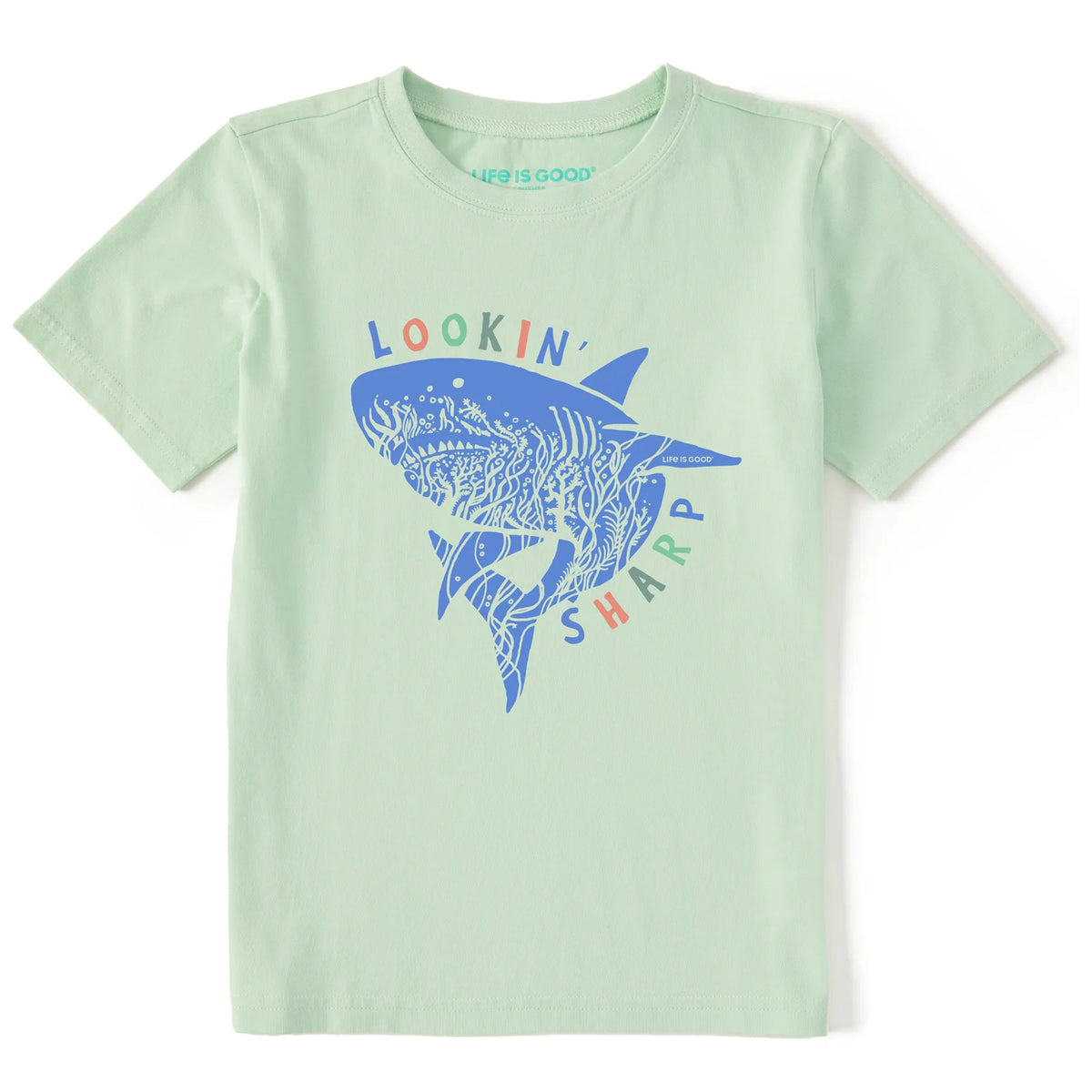 Kids Lookin Sharp Shark SS Crusher Tee
