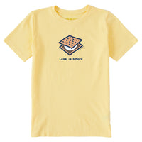 Kids Less is More SS Crusher Tee