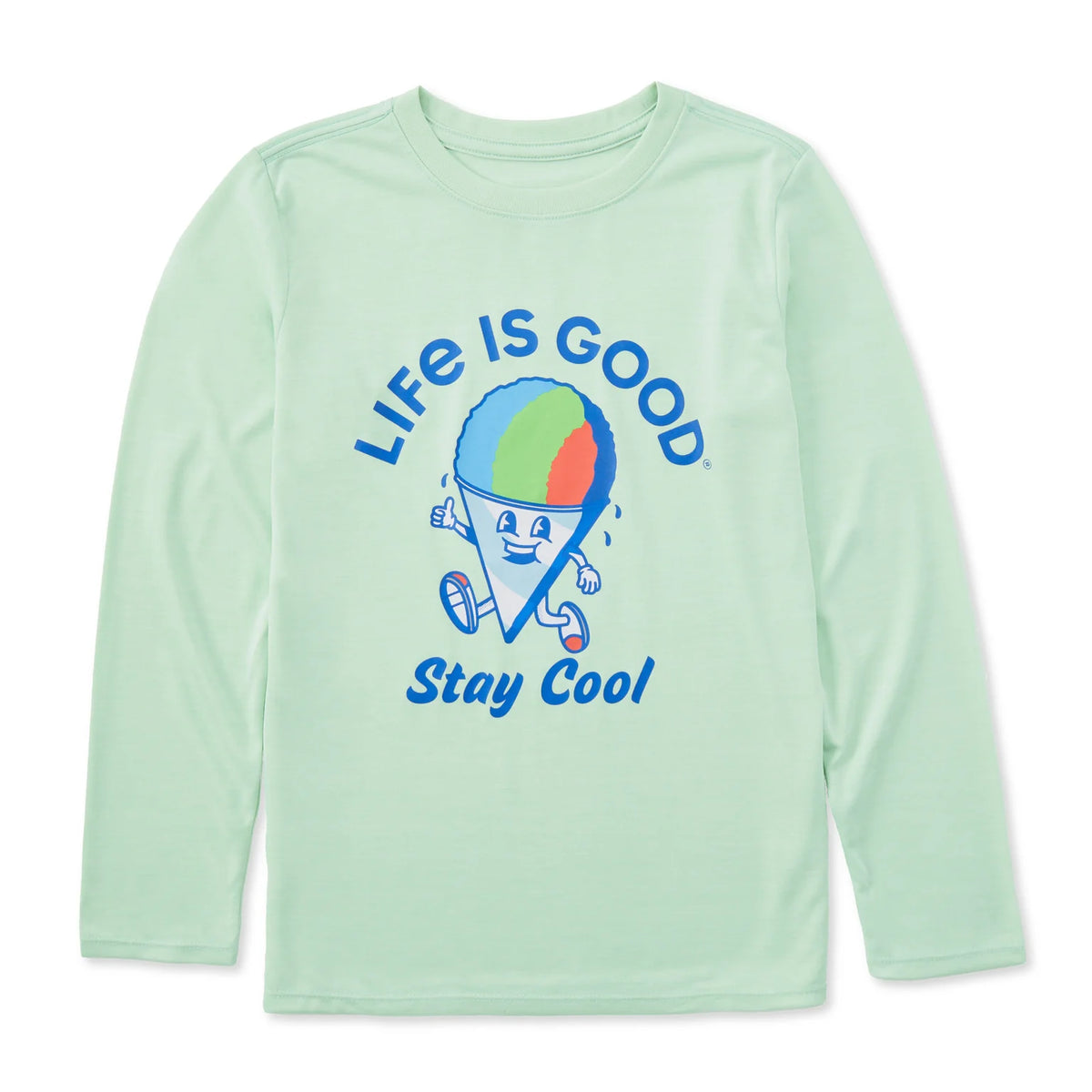 Kids Snow Cone Stay Cool LS Sun Crusher Tee