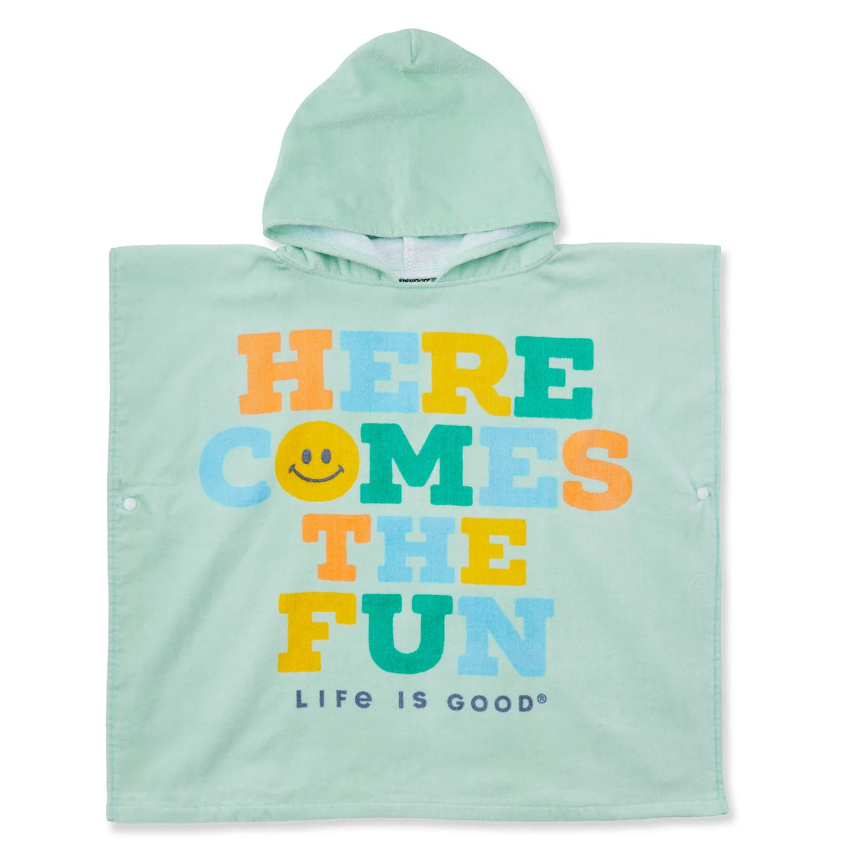 Kids Here Comes The Fun Sun Poncho