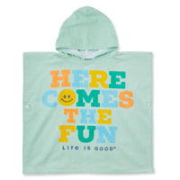 Kids Here Comes The Fun Sun Poncho
