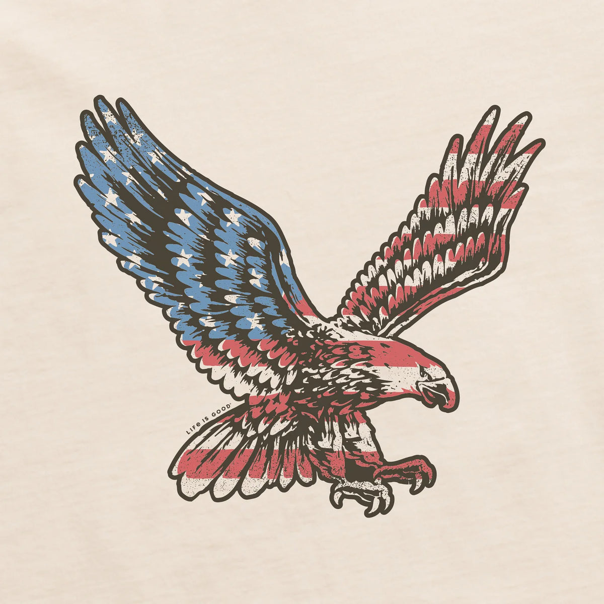 Men's Eagle Flag SS Tee