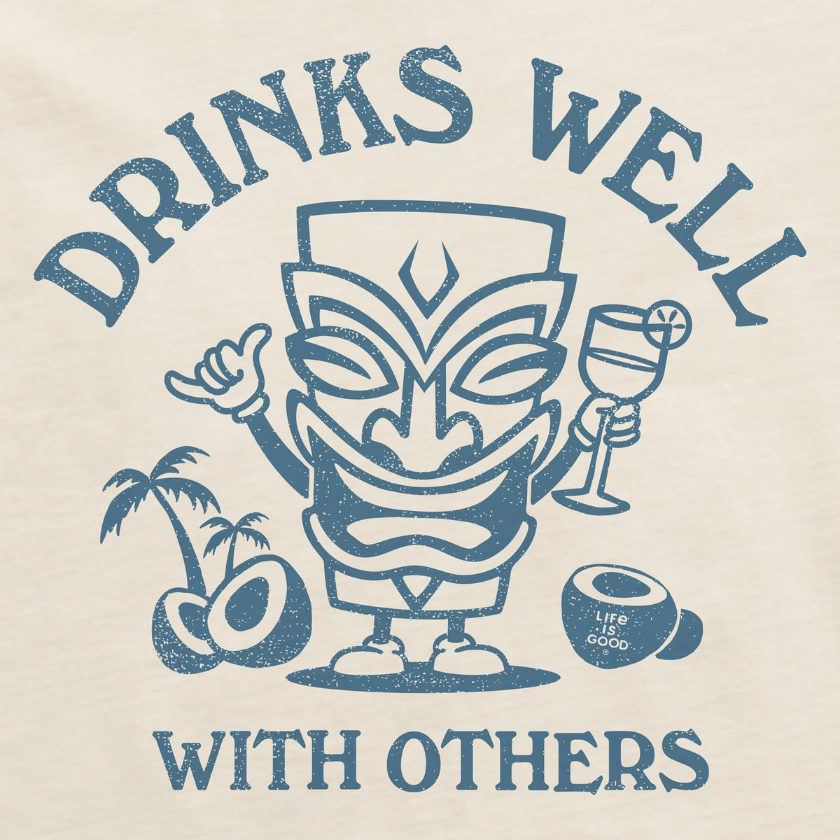 Men's Drinks Well Tiki SS Crusher Tee