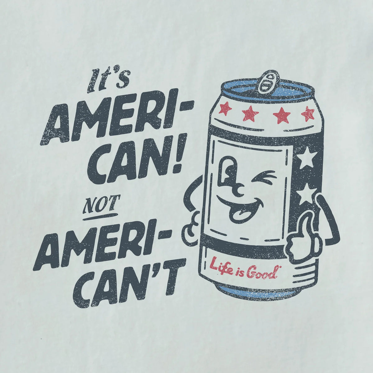 Mens Ameri-Can S/S Tee