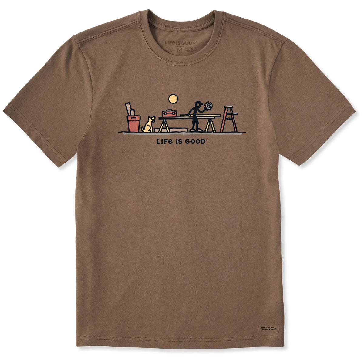 Mens Rocket & Jake Woodwork Vista SS Tee