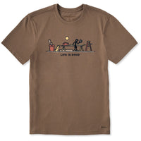Mens Rocket & Jake Woodwork Vista SS Tee