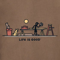 Mens Rocket & Jake Woodwork Vista SS Tee