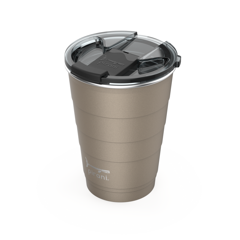 Insulated Stackable Tumbler 16 oz - Champagne (Metallic)