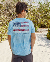 UPF Perf. Tee - Bright Blue