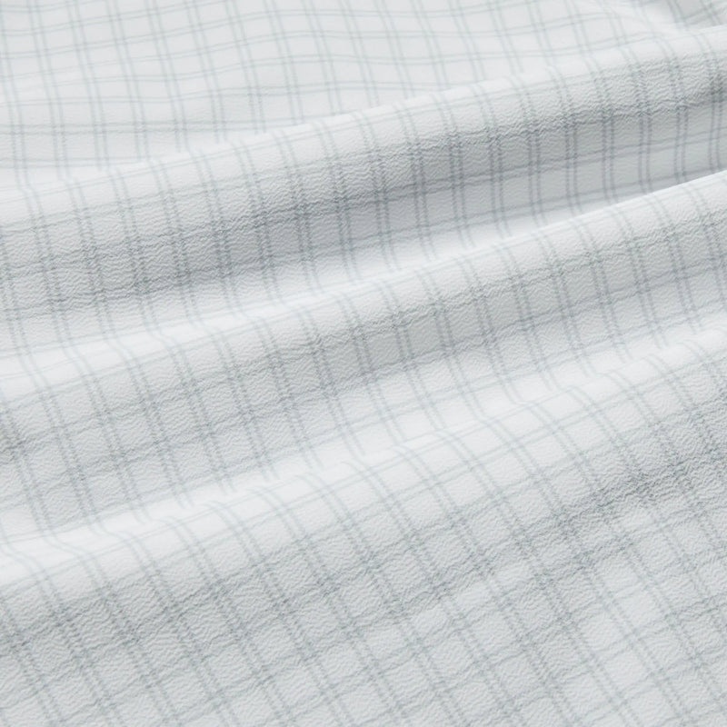 Monaco Dress Shirt - Aluminum Richmond Plaid- Mizzen and Main