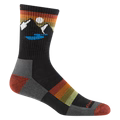 Men's Sunset Ridge Micro Crew Hiking Socks - Charcoal