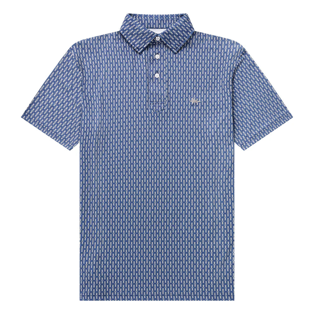 Texas Standard Polo-Serape Navy