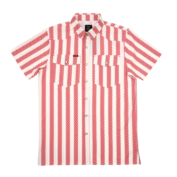 Short Sleeve - Red Stripe